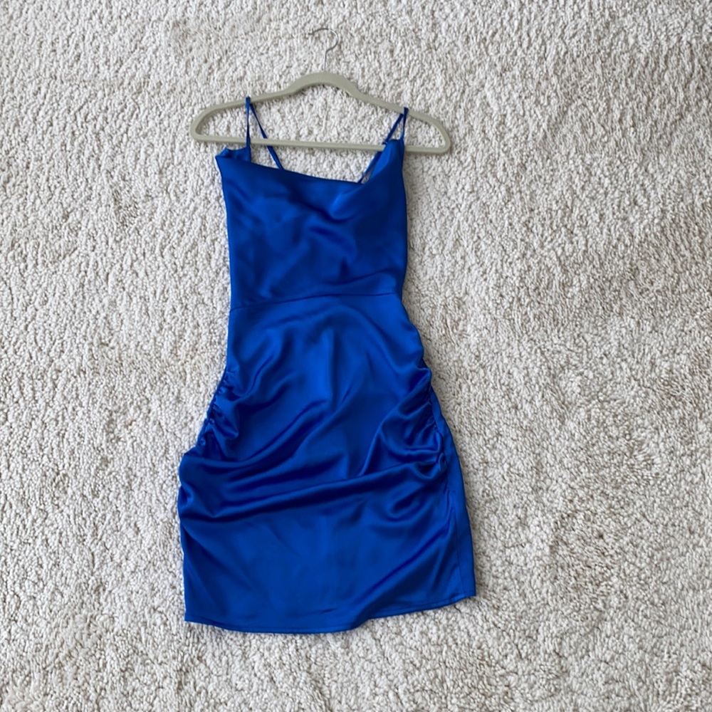 Blue women’s dress